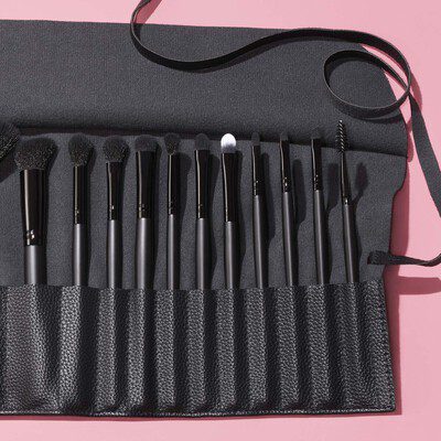 e.l.f. Cosmetics Ultimate Makeup Brush Set & Travel Roll - Imagen 4