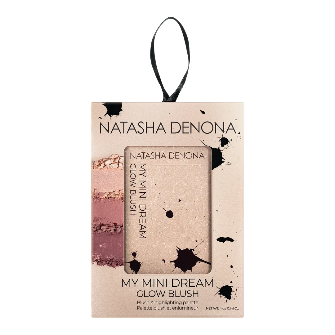 NATASHA DENONA My Mini Dream Glow Blush & Highlighter Trio Ornament - Imagen 4