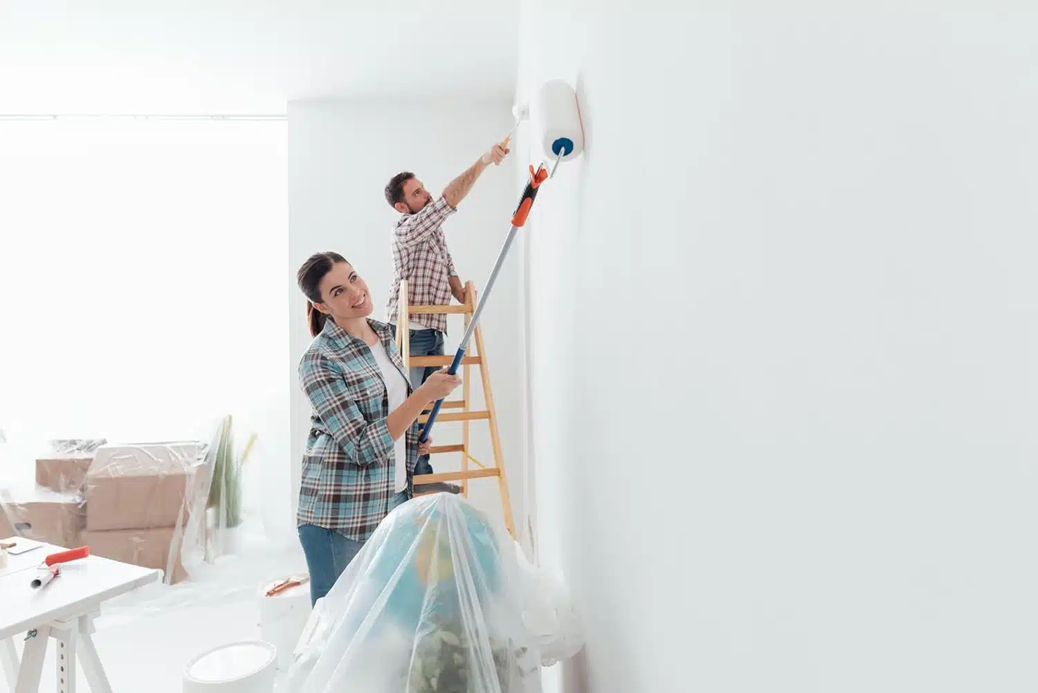 TECPINT EXTRALISO TRANSPIRE • Pintura transpirable, ecológica, impermeable (Blanco) - Imagen 6