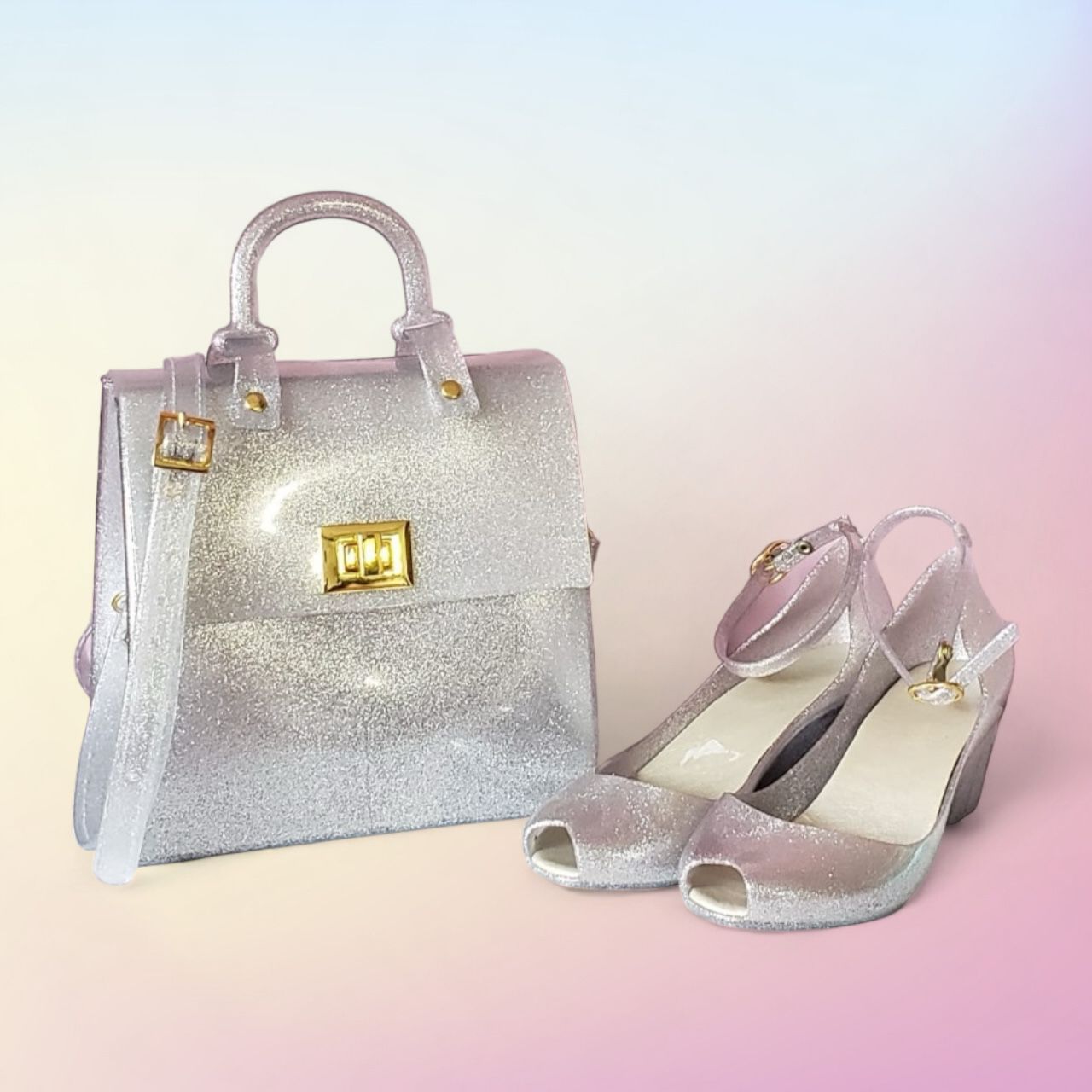 Bolso Petit Escarchado Impermeable - Imagen 7